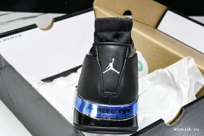 OG Jordan 17 Low Chrome Air Black 1207